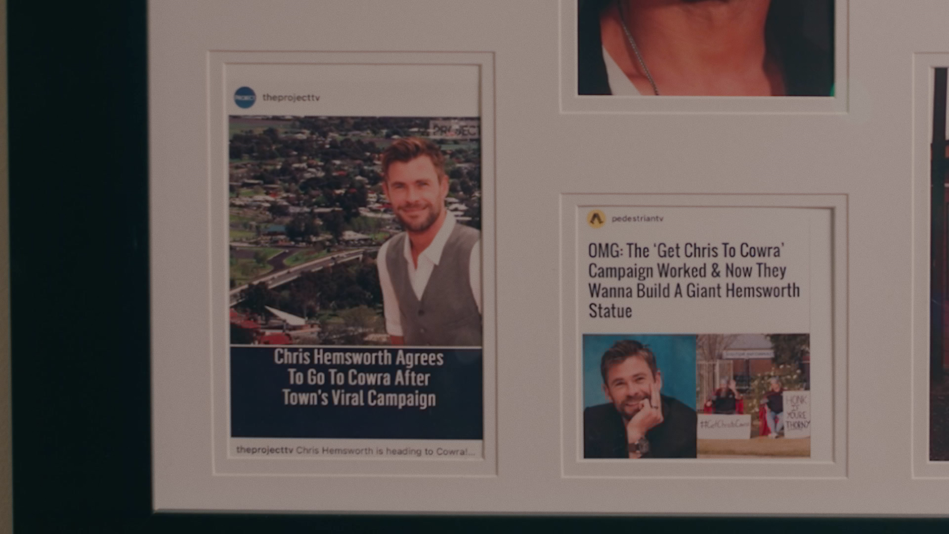 Get Chris to Cowra after